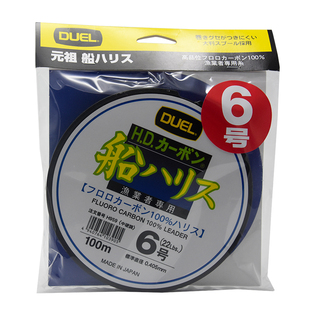 日本原装杜尔DUEL刚力耐磨碳素前导线深海钓大号子线路亚前导碳线