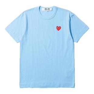 IT CDG PLAY COMME des GARCONS川久保玲 秋男装圆领短袖T恤