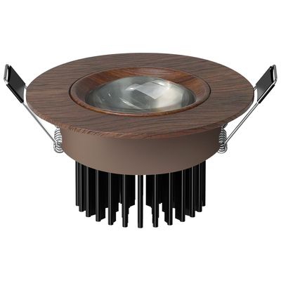 中古风胡桃木色彩虹小山丘射灯