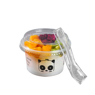 双皮奶一次性杯子带盖布丁杯果冻酸奶冰淇淋盒子耐高温塑料打包盒