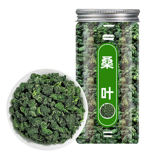 桑叶茶霜后罐装正品特非级新鲜桑叶嫩芽干茶叶花草茶泡水喝的东西