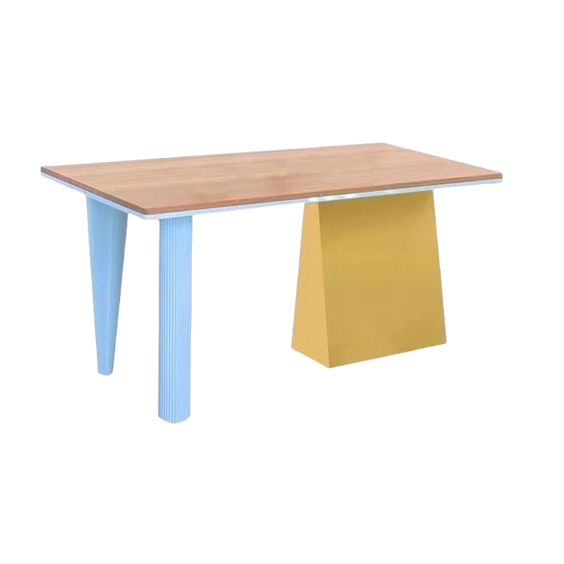 北欧多巴胺家用小户型餐桌椅组合餐厅饭桌吃饭桌子设计师款洽谈桌