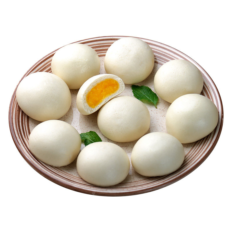 千味央厨奶黄包儿童早餐包子速冻面食半成品商用餐饮馒头早点速食