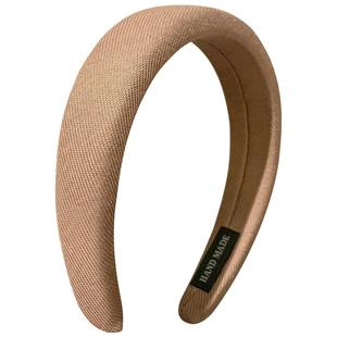 高颅顶海绵发箍网红2025年新款洗脸发卡女款秋冬高级感压发捆头箍