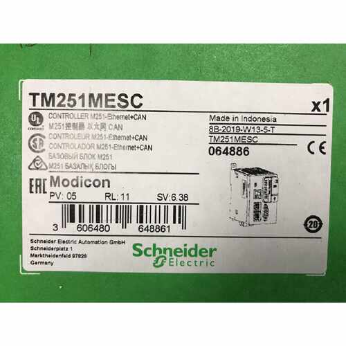 议价施耐德可编程控制器TM251MESC/TM251MESE，全新原装正品现货