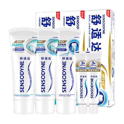 舒适达专业修复抗敏感牙膏350g