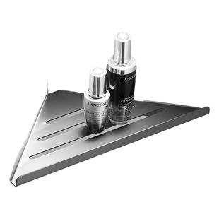 卫生间三角篮置物架轻奢304不锈钢酒店浴室壁挂转角收纳架免打孔