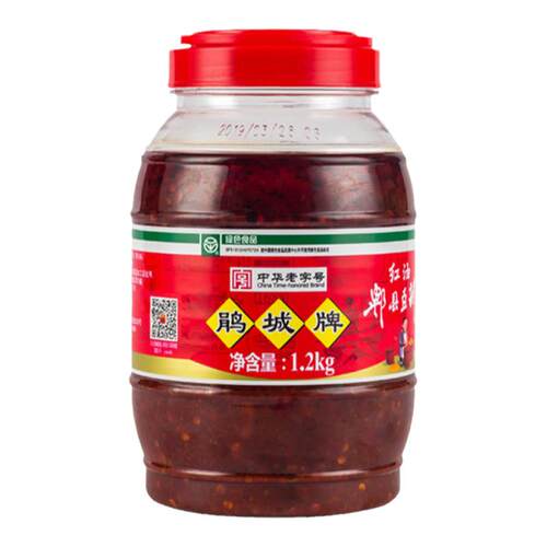 正宗鹃城牌红油郫县豆瓣酱1.2kg四川娟城豆瓣酱500g家用炒菜调料