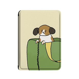 适用乐天KOBO布袋狗狗kindle电子书保护套paperwhite手持958卡通KPW4趣味5潮6新款scribe阅读器oasis2/3壳K11