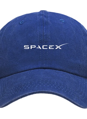 SpaceX星舰starship发射马斯克创意定制纯棉棒球帽子鸭舌防晒休闲