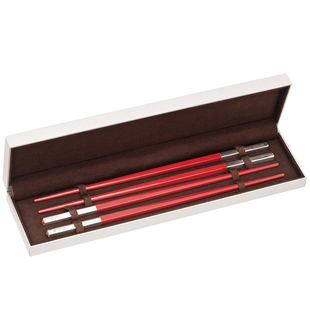 CHRISTOFLE 昆庭 Uni 和一中餐筷子餐具红套装乔迁礼法国进口