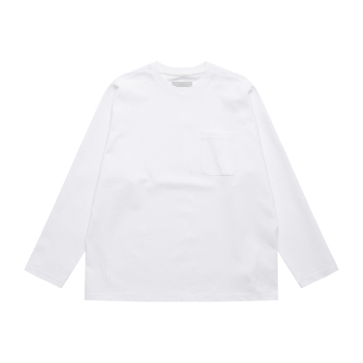 户外运动吸湿速干纯色长袖T恤男