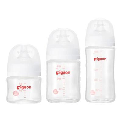 贝亲母乳实感三代宽口径玻璃奶瓶