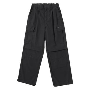 骆驼女装工装裤休闲裤2025新款伞兵裤运动裤子防水休闲登山冲锋裤