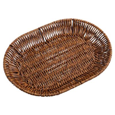 TINYHOME手工编织pp复古水果盘