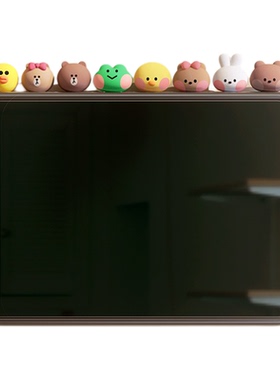 布朗熊可视门铃装饰摆件