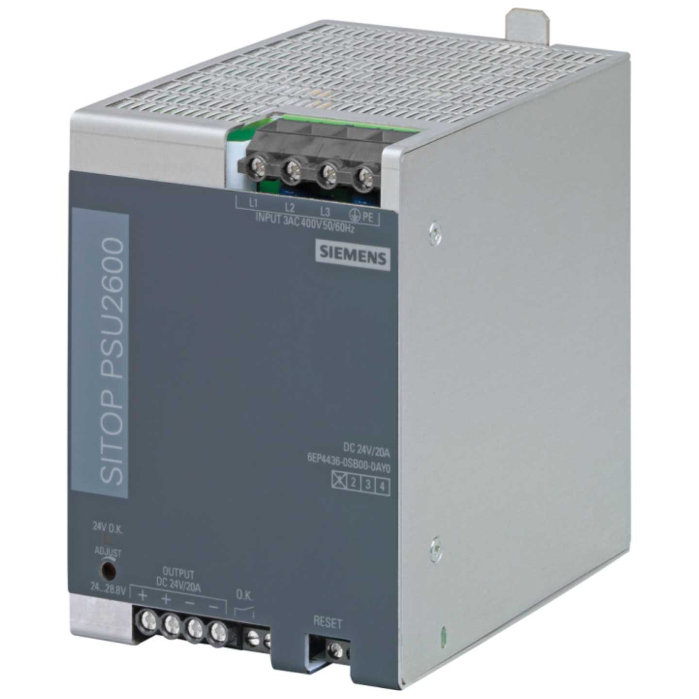 议价西门子 6EP1437-3BA10 SITOP 24V40A 大功率工业开关电源模块