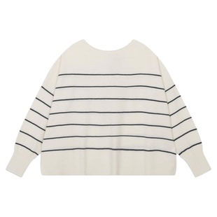 studio CLIP 针织衫女2025冬季新款红色休闲宽松长袖毛衣580201