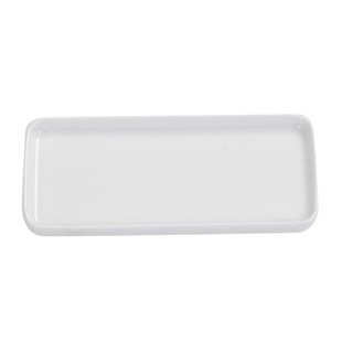 长方形陶瓷国画调色盘美术调色板画画国画调色文房四宝书法白墨盘墨蝶瓷盘调色碟瓷碟小学生初学者专用颜料盘