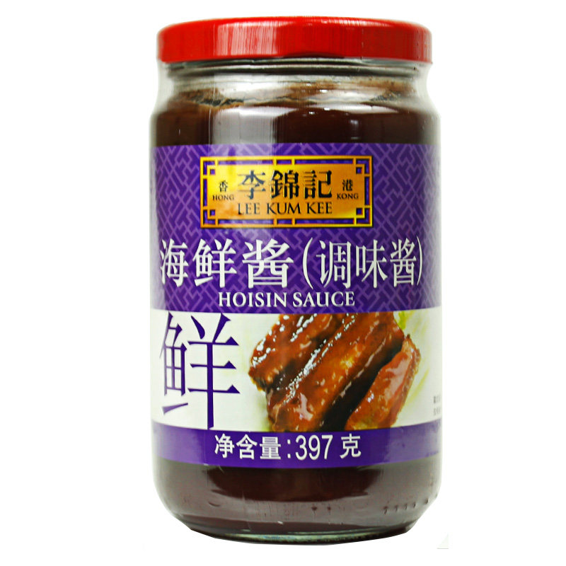 整箱12瓶李锦记海鲜酱调味酱397g做海鲜火锅炒菜拌面厨房烹调批发