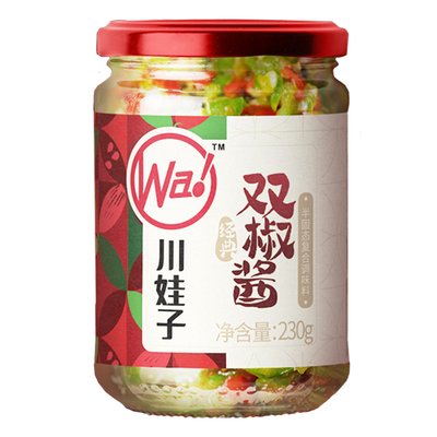 川娃子双椒酱烧椒酱辣椒酱