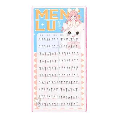 梦鹿女团款猫爪爪下睫毛女超自然梦露大眼款大容量10排浓密分段式