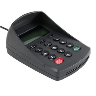 防窥密码小键盘语音播报银行医保证券USB数字台式机电脑收银KB-1