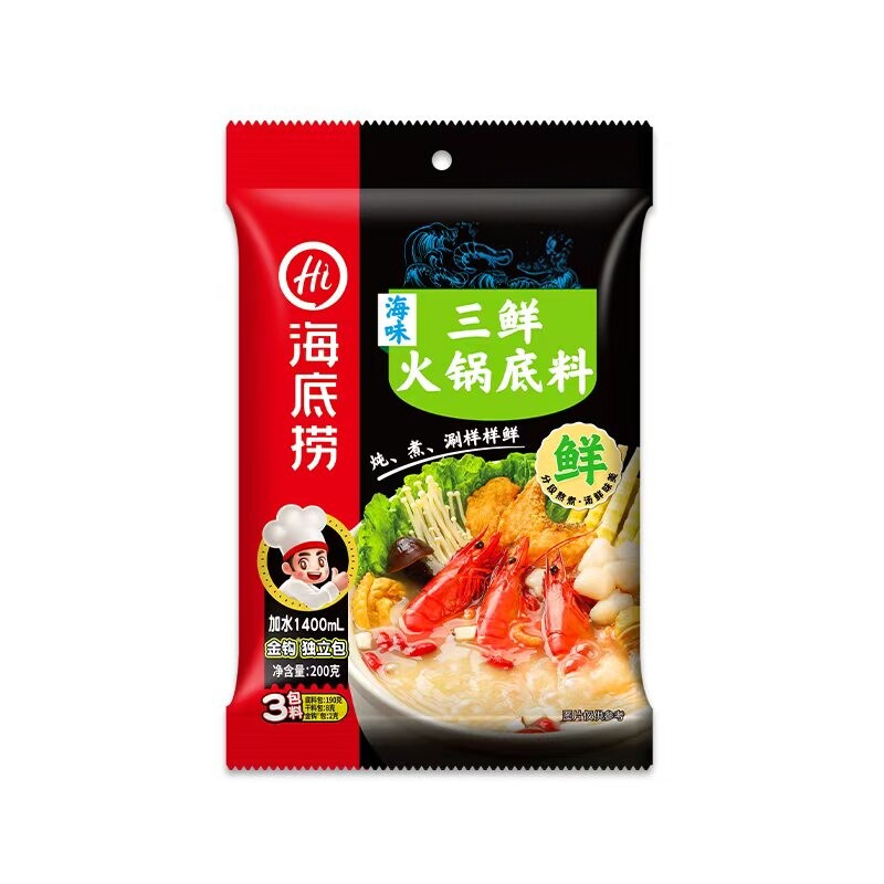 海底捞海味三鲜火锅汤料200克