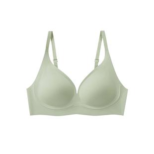 初遇果冻条软支撑内衣聚拢防下垂收副乳无钢圈文胸罩underwear