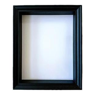 中空4cm立体单框蝴蝶植物标本展示框摆件公仔玩偶展览画装裱相框