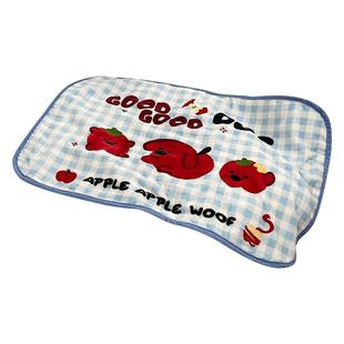 卡通可爱披肩毛毯办公室午睡盖毯盖腿便携沙发午休工位空调毯被子