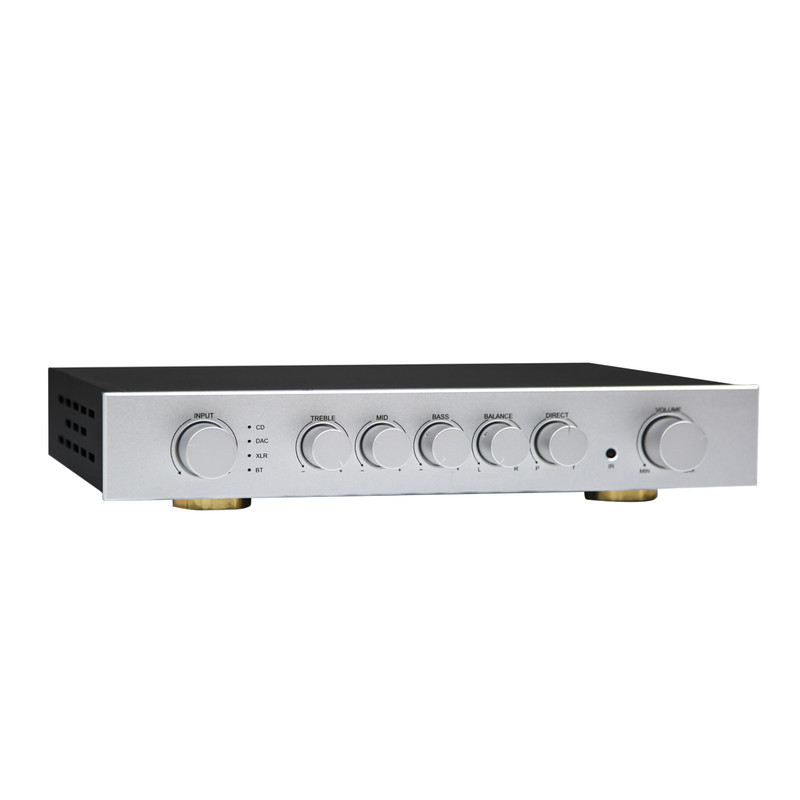 E200前级放大器高保真HiFi发烧全平衡前置 蓝牙5.1遥控高中低音调