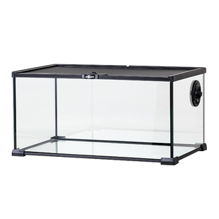 瑞皮Reptizoo乌龟缸带晒台水陆生态缸家用玻璃养水龟饲养箱巴西龟