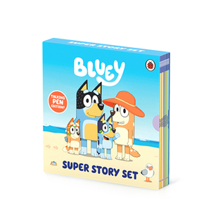 小彼恩图书 点读版 Bluey布鲁伊英文游戏活动书系列 5册 英文原版绘本 英语启蒙 毛毛虫点读笔绘本