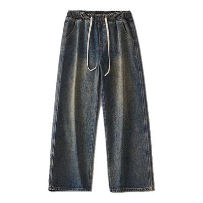 新款爆款牛仔裤男牛仔裤直筒