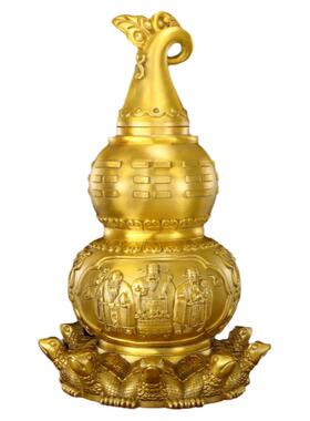 天医铜葫芦摆件开口天医九龟阵