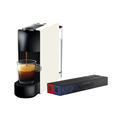 Nespresso奈斯派索全自动胶囊咖啡机组合 Essenza mini含20颗胶囊