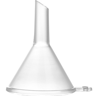 兰泽草漏斗家用塑料透明小漏斗小口径洗手液化妆水分装瓶分液