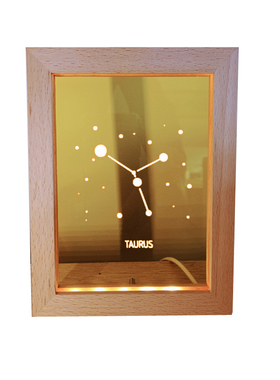 星座摆件夜灯HJDIGITAL实木