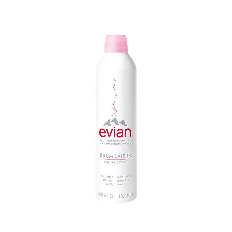 正品法国Evian依云矿泉水喷雾300m爽肤水50ml补水保湿定妆化妆水