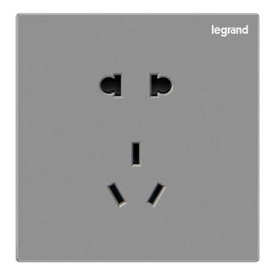 legrand罗格朗开关面板 86型开关插座USB多孔五孔 tcl逸景深砂银