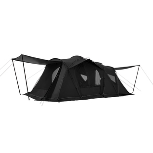 牧高笛帐篷隧道帐黑化露营户外防风防雨防晒大空间70D假日星空300