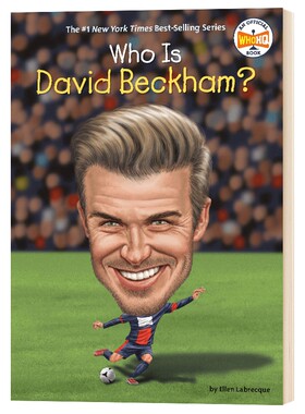 Who Is David Beckham 英文原版 谁是贝克汉姆 中小学生英语课外阅读书籍 进口原版历史名人科普传记 英文版儿童图书