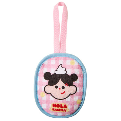 诺室hola家起泡网肥皂袋打泡网脸部香皂沐浴露洗澡洗脸双面搓澡巾