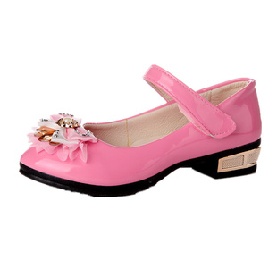 2到12岁女孩10春秋季9小孩8女童鞋7夏天6小高跟5公主皮鞋子4儿童3