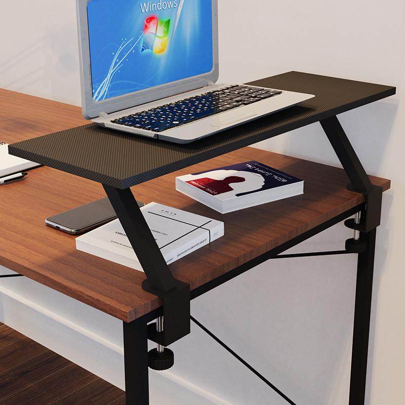 壹巢书架桌面置物架办公室桌上收纳架家用宿舍学习电脑书桌整理架