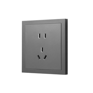 100型大尺寸开关插座酒店装饰超大连体五孔USB墙壁开关面板86通用