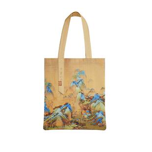 故宫淘宝｜千里江山帆布包博物馆文创原创国潮单肩包手提袋帆布袋