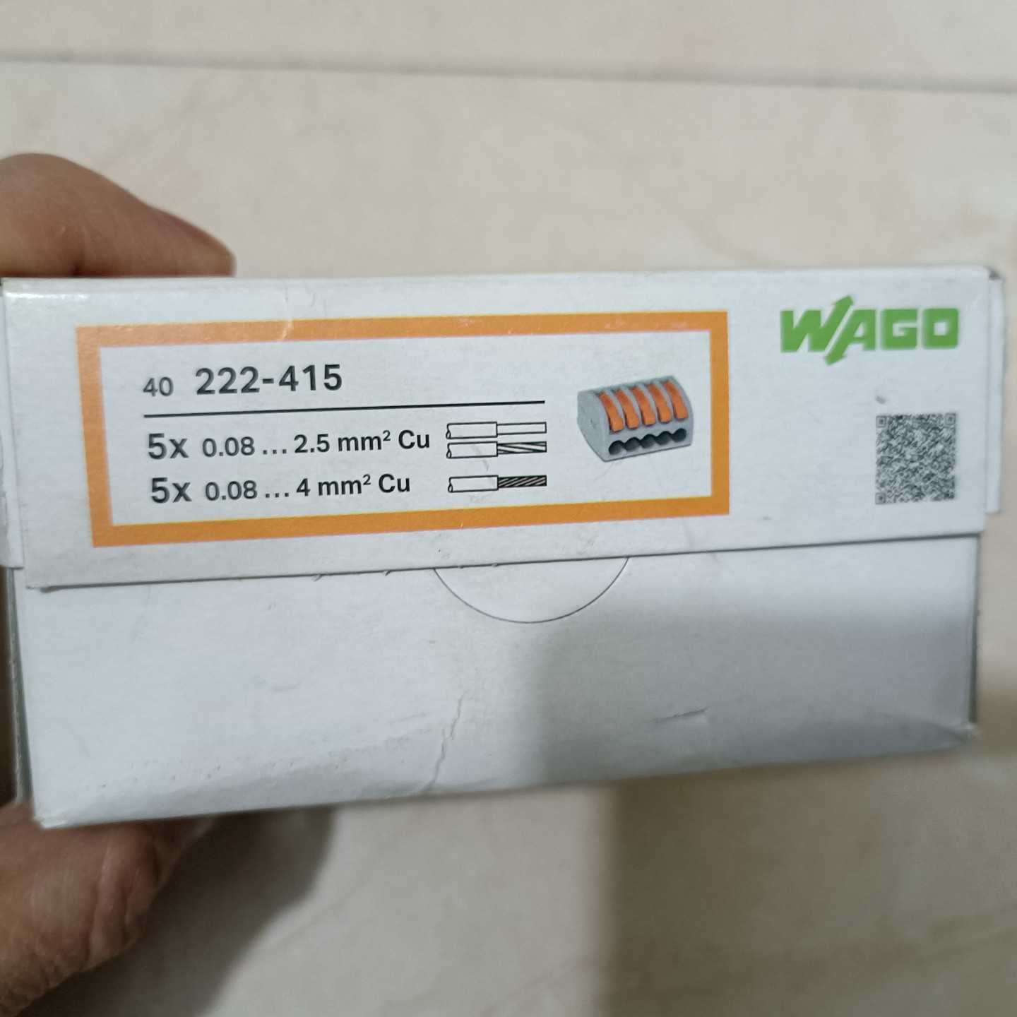 议价--全新WAGO万可 222-415接线端子,原装正品,数量2盒