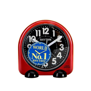 特价!正品日本RHYTHM丽声闹钟可爱小企鹅学生儿童迷你钟表814/815